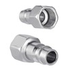 GOTH Perhk 10 Pcs Air Line Hose Euro Connectors, Airline