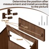 Juexica 8 Pairs False Cabinet Front Clip False Drawer Front