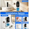 Automatic Mouthwash Dispenser for Bathroom, 20.3 oz Touchless Electric Wall