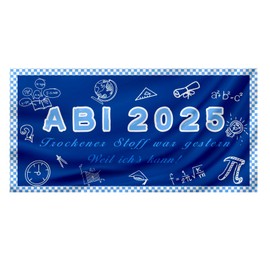 ABI 2025 Beach Towel Graduation 2025 Gifts Towel Bath Towel 80 x 160 cm Abitur Gifts ABI Gift Beach Towels Shower Towel for Boys Girls Beach Towel for Graduation Birthday Shower Swimming