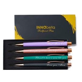 INNObeta Mum Gifts, Ballpoint Pen Set of 4, Gift Ideas for Mother on Birthday, Christmas, Mother's Day