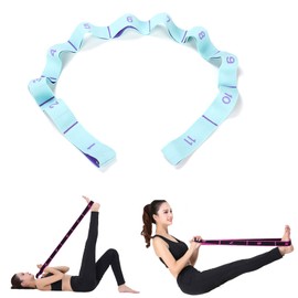 JJunLiM Loops Exercise Bands Kids Adult Latin Bands 15-20 kg Expander Pilates Yoga Stretch Resistance Bands Fitness Elastic Dance Training Bands Gymnastics Exercise Bands Workout (125cm Blue)