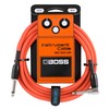 BOSS BIC-10A-BK Guitar Cable, Black, 9.8 ft (3 m), L-Shape,