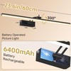 YQNLIFA 23.6 Inch Picture Light for Wall, 2 Pack 6400mAh