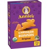 Annie's Organic Cheddar Bunnies Baked Snack Crackers, Original, 7.5 oz