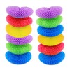 D.RECT Pack of 12 Plastic Scourers Plastic Pot Scraper Scratching