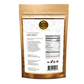 Spice Magic Cumin Seeds (Jeera Seeds) ~ 100% Pure, Aromatic & Natural I Gluten-Free I Non-GMO I Indian Origin (7 Oz (200 g)