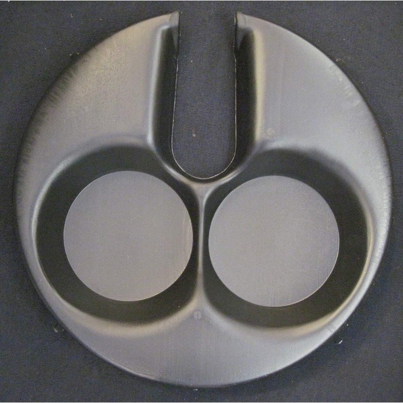Keep the kids out! Rust proof 18.5 " sump pit