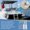 UnibLn (2 Pack) Boat Dock Ladder Hardware Attachment Kit for