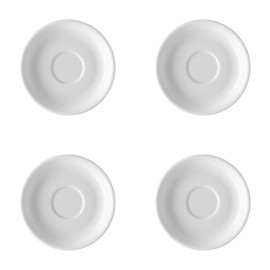 Thomas 4 x coffee/tea saucers 14 cm – trend white 11400-800001-14741