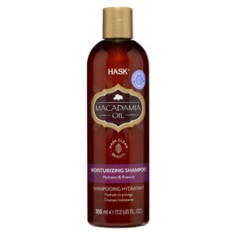 Hask Shampoo Macadamia Oil Moisturizing 12 Ounce (354ml) (6 Pack)