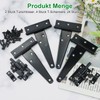 4 Pieces T Hinges, Heavy Duty T Shaped Hinges, T-shaped