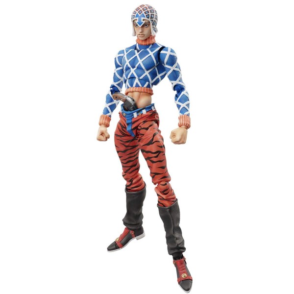 Super Statue Movable "Jojo's Bizarre Adventure Part 5" Guido Mr. & S P Approx. 6.3 inches (160 mm), PVC & ABS & Nylon Pre-Painted Action Figure