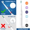 Harobey Replacement Toothbrush Heads 10 Pack Compatible with Bitvae Daily