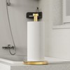 VEHHE Gold Kitchen Roll Holder, Free Standing Paper Towel Holder
