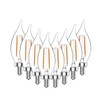ecosmart 40-W Equivalent B11 Non-Dimmable Clear Glass Filament Vintage LED