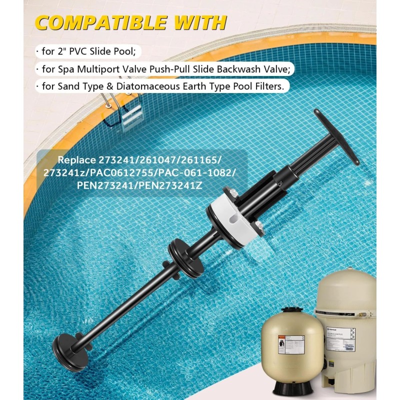 for Pentair FNS and FNS Plus Backwash Valve Piston Rod