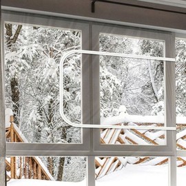 Zippered EVA Windproof Gap Cover for Small Windows Weatherstripping Seal