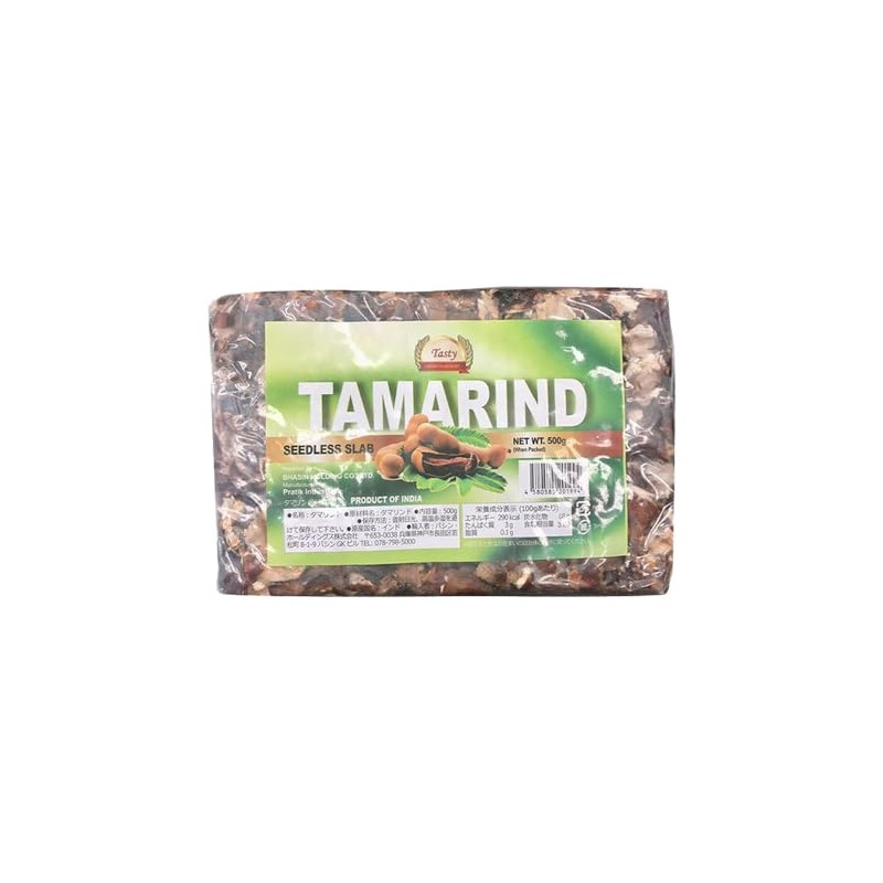 Tamarind Bar Seedless 17.6 oz (500 g), Made in India