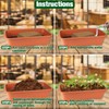 ZeeDix ZeeDix 4 Pcs Premium Coco Coir Brick- 100% Organic
