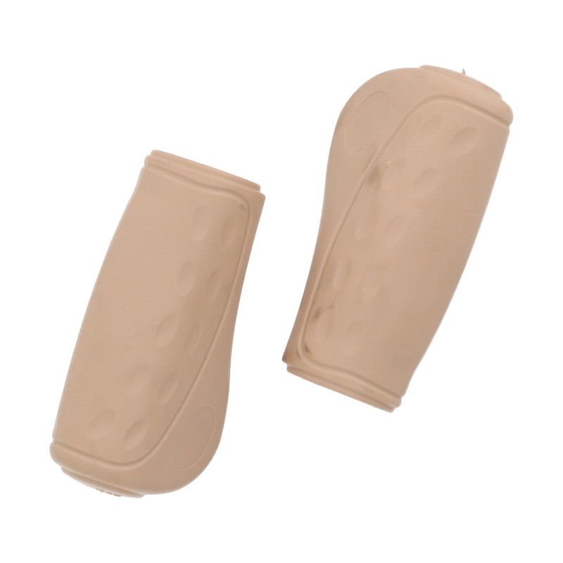 Bicycle Grips 92 mm NR.438 Ellipsis Beige Pair TPE Shift