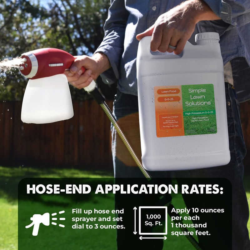 Simple Lawn Solutions - High Potassium Lawn Food Liquid Fertilizer
