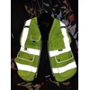XIAKE 8 Pockets High Visibility Class 2 Reflective Safety Vest