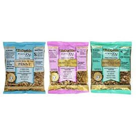 Tinkyada Organic Gluten-Free Brown Rice Pasta 3 Shape Variety Bundle, Elbow, Spirals, Penne Pasta, 12 Ounce (Pack of 3)
