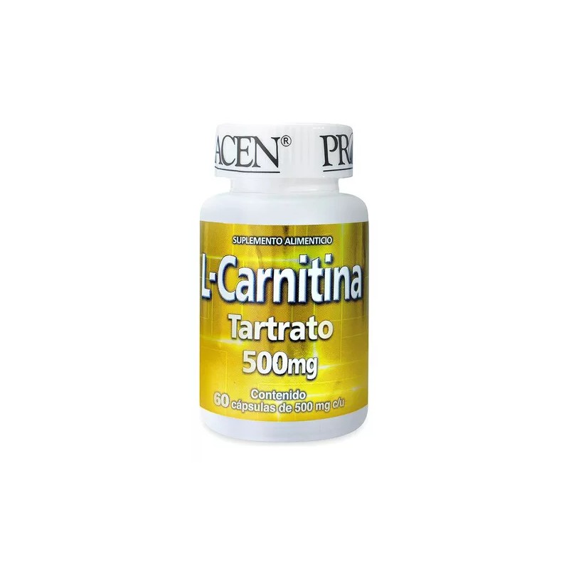 Pronacen L-carnitina Tartrato 500mg (60 Caps) Pronacen