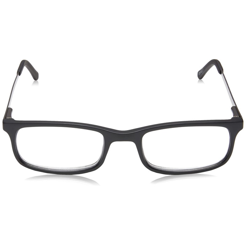 Foster Grant Men's Kramer e.Reader Reading Glasses (Matte Black, 2.50)
