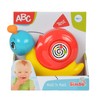 Simba 104010030 - ABC Press 'N Go Schnecke, Motorikspielzeug, 13