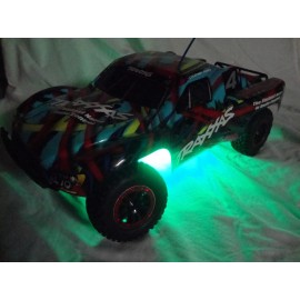 RC Underglow Traxxas Slash 2WD / 4x4, VXL / XL-5 V2 LED underglow kit - GREEN
