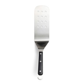 Fox Run Griddle Spatula Slotted, Stainless Steel, Silver, 14.76 x 2.95 x 3.35"