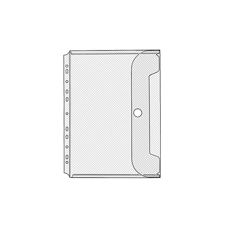Veloflex 5342100 documents cover DIN A4, 220x300mm, with flap and