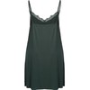 Zizzi Large Sizes Women's Viscose Negligee with Lace Size 42-60,