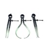 3 Pieces Spring Caliper Set - Inside, Outside & Divider