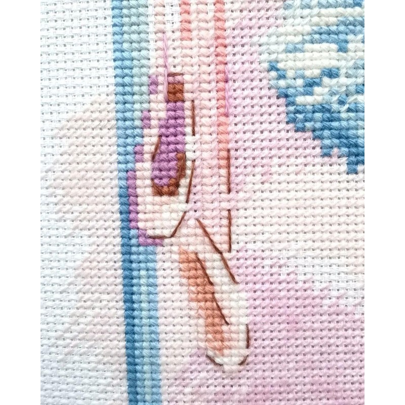 Riolis Counted Cross Stitch Kit 9.50"X11.75"-Ballet (14 Count)