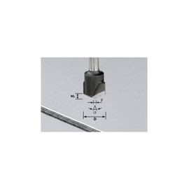 Festool Fresa para ranuras en V HW S8 D18-135°/Alu