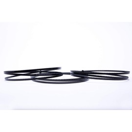 Set of 3 Encut High Performance Bandsaw Blades 2100 x 10 x 0.65 mm, 6 ZpZ Tool Steel Saw Band for Scheppach Basa 1 etc. Suitable for Wood, Plywood, Aluminium, Plastic etc.