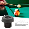 Illiard Cue Bottom Cover, Billiard Cue Rubber Bumper Pool Cue