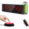 Ousmile Large Stopwatch with Start/Stop Button, LED Digital Timer with