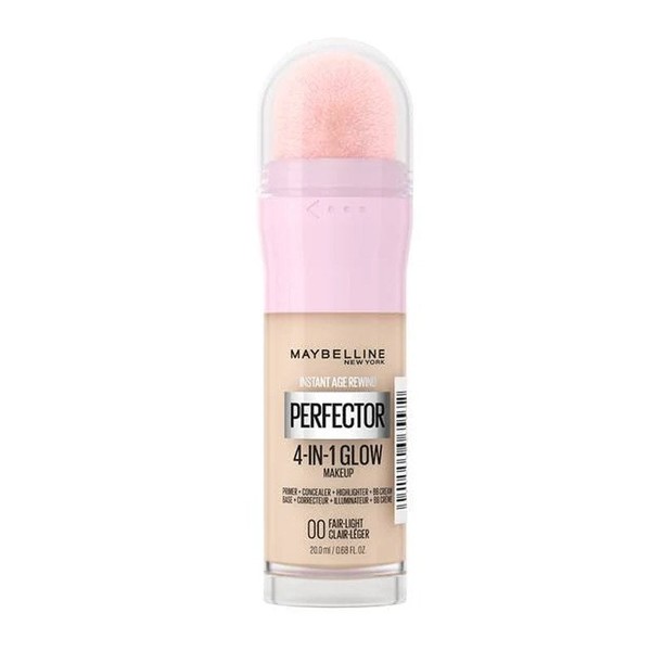 Maybelline Instant Age Perfector 4-in-1 Glow Makeup, 0.5 Fair Light Cool_glowmakeup