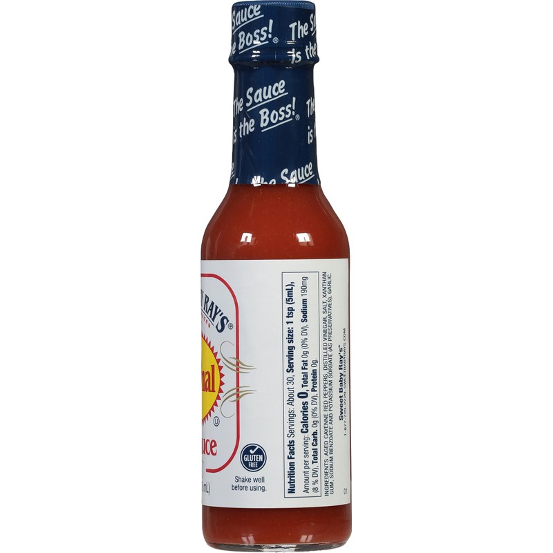 Sweet Baby Ray’s Original Hot Sauce 5 Fl Oz (Pack