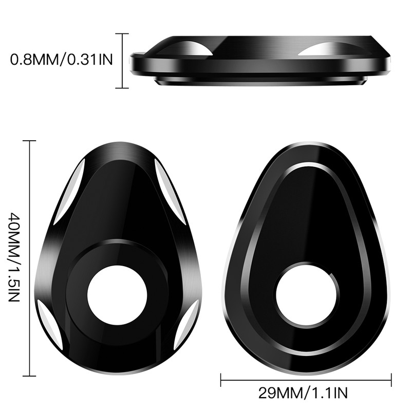 4Pcs Motorcycle Turn Signal Light Indicator Spacer Fit for FZ1