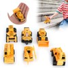 6pcs 1:64 Engineering Car Model Alloy Construction Vehicle Car Model
