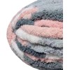 Hilados Gruesos Y Gruesos Que Rellenan Los Hilados Rosa Gris