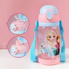Children Water Cup Portable BPA Free Cute Cartoon Pattern Straw