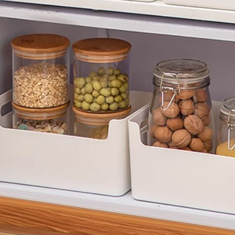 Kitchen Cabinet Storage Box Multipurpose Large Capacity Space Saving Stylish