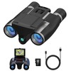 Anweller Binoculars with Camera, 12x32 High Powered Compact Binoculars for