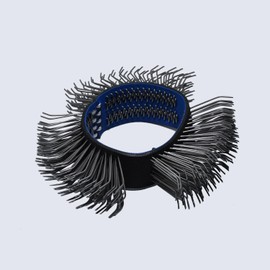 Bent Coarse Wire Wheel Without Hub 4"(102mm) Diameter 23mm Width for Rust, Paint Removal